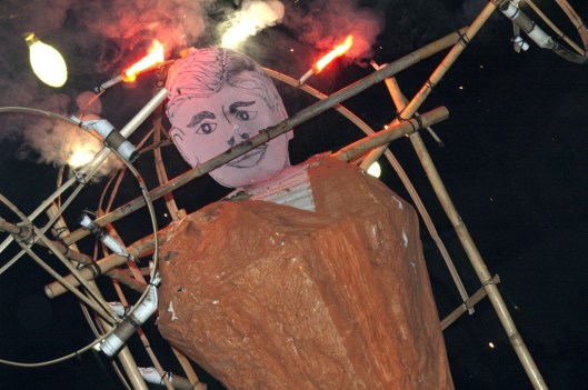 Fireworks for the Fiesta de la Virgen de Guadalupe, Teotitlán del Valle, Oaxaca, Mexico / Andreja Brulc