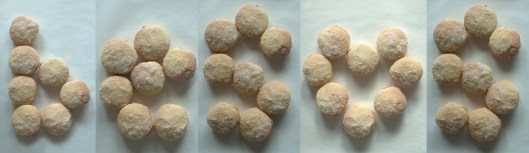 Besos ('kisses'), a typographic Valentine feast with pan dulce / © Andreja Brulc